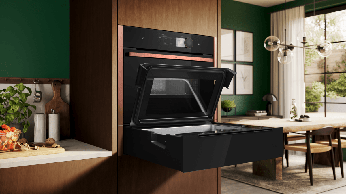 Neff-Dampfschublade-offen-nah