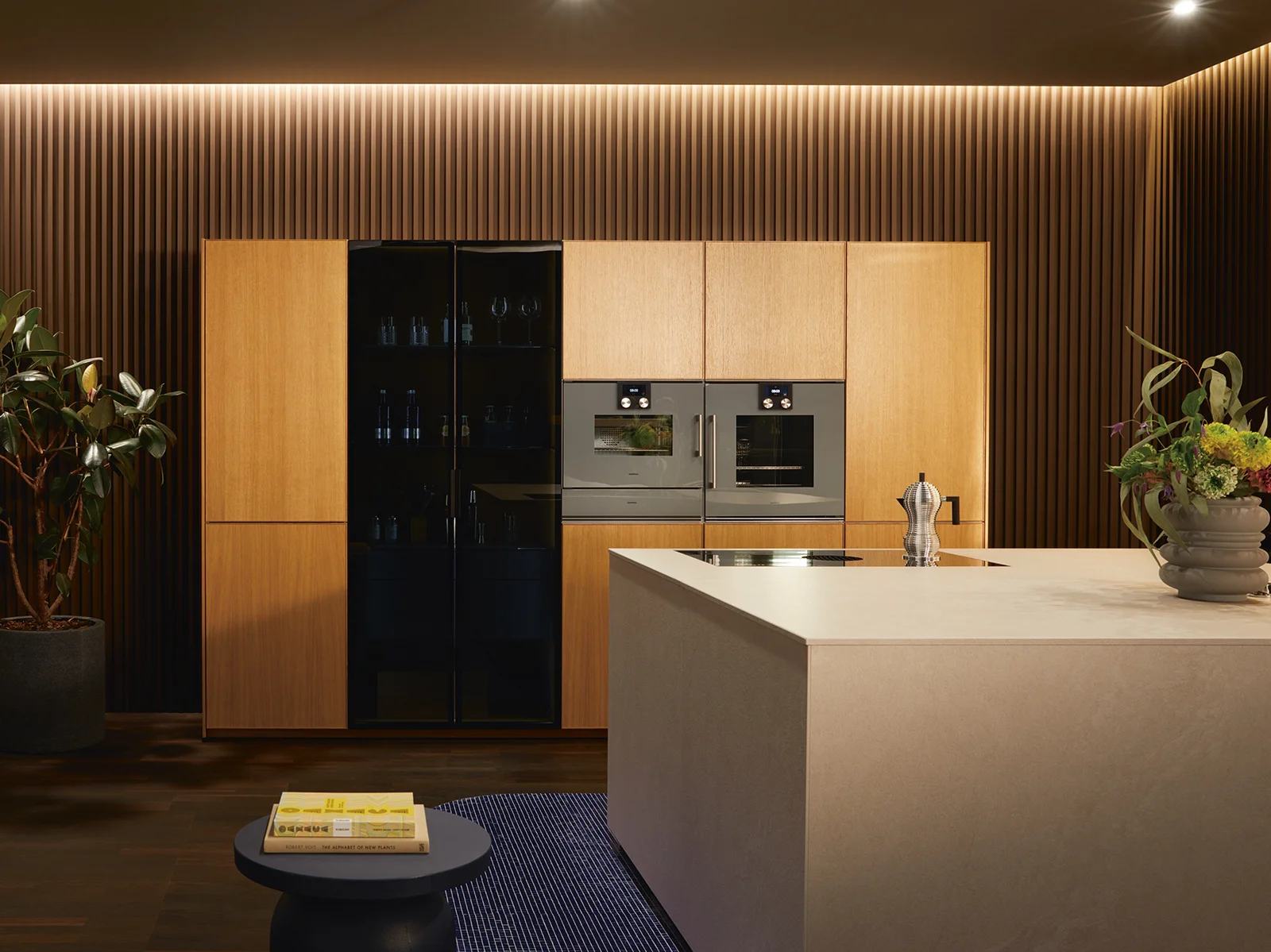 Next125 Inselküche Designstil Eiche Natur